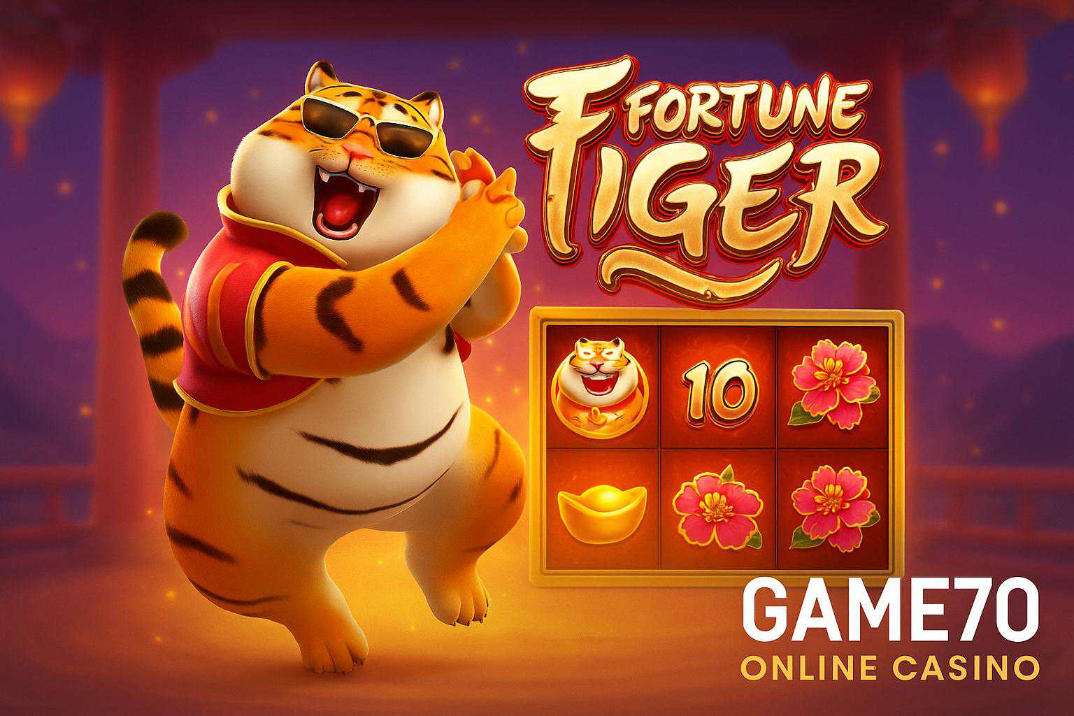 Fortune Tiger é um jogo imperdível no GAME70 Casino